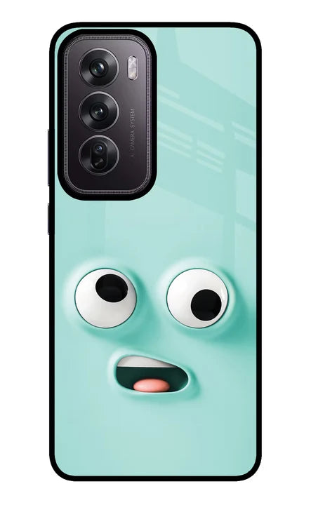 Funny Cartoon Oppo Reno12 Pro 5G Back Cover