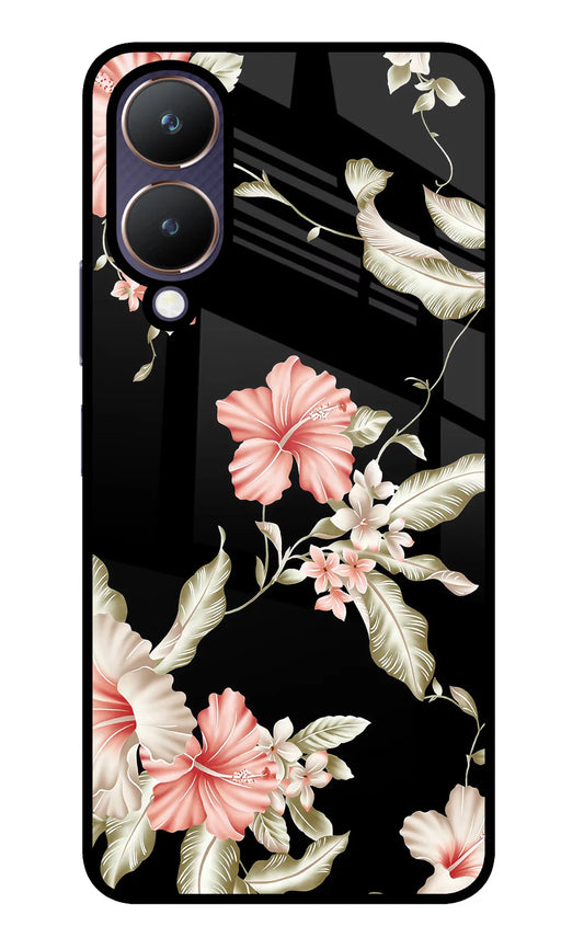 Flowers Vivo Y17s/ Y28 5G Back cover