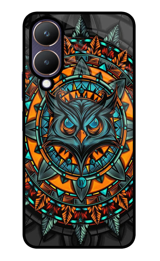 Angry Owl Art Vivo Y17s/ Y28 5G Back cover