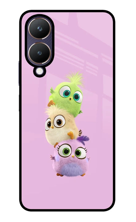 Cute Little Birds Vivo Y28 5G Back Cover