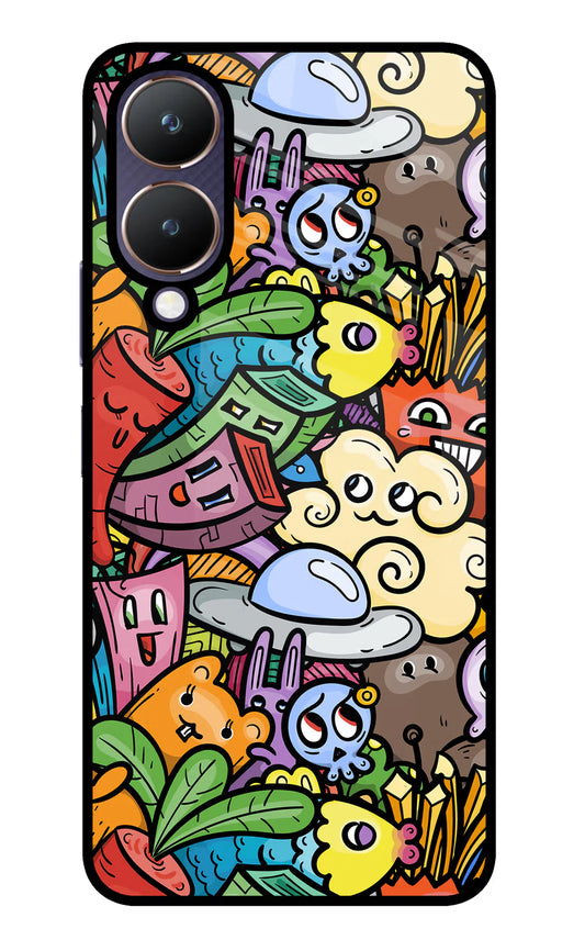 Veggie Doodle Vivo Y17s/ Y28 5G Back cover