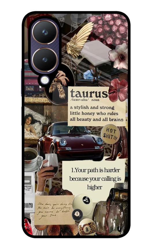 Taurus Zodiac Vivo Y17s/ Y28 5G Back cover