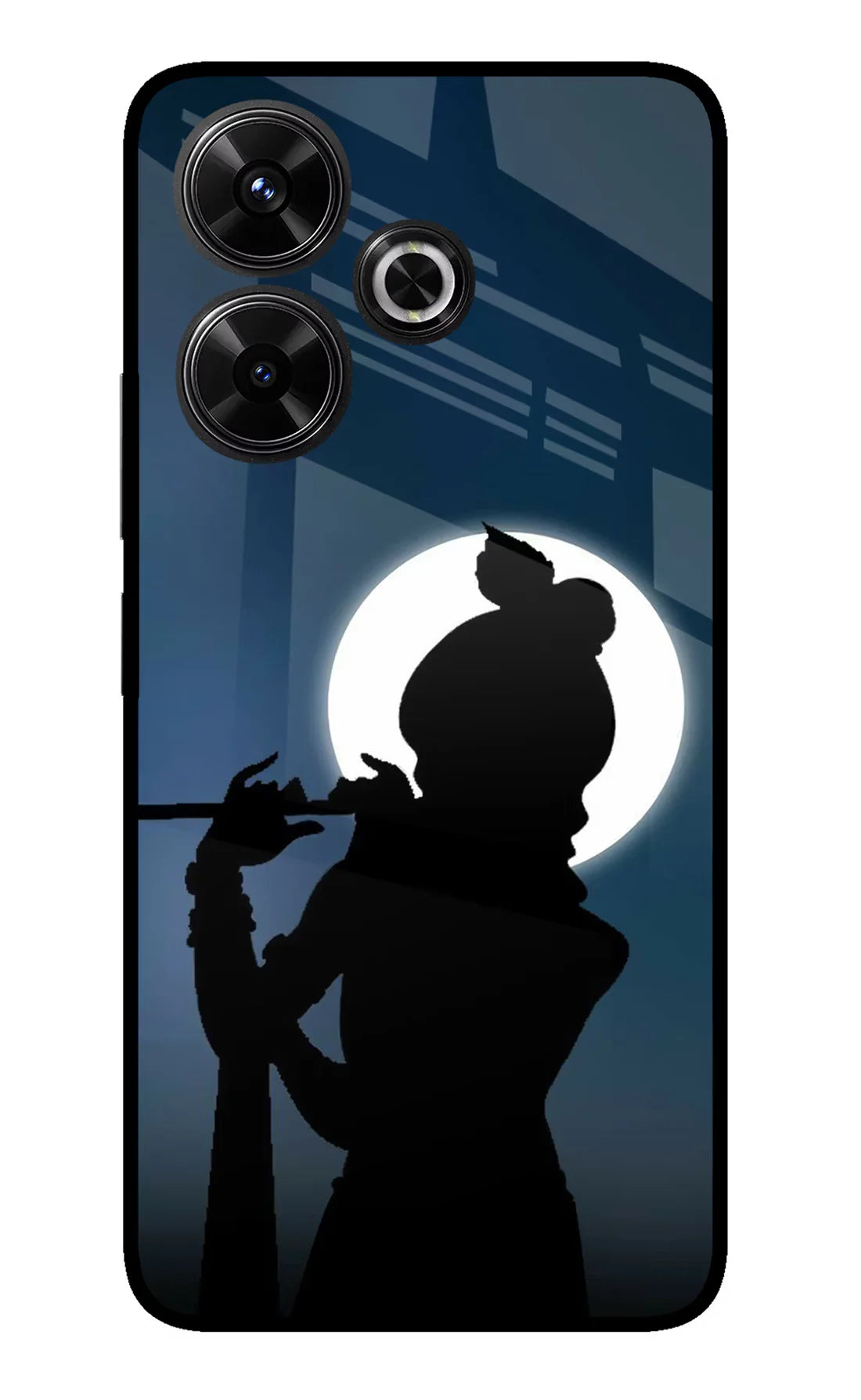 Shri Krishna Silhouette Redmi 13 5G Back cover