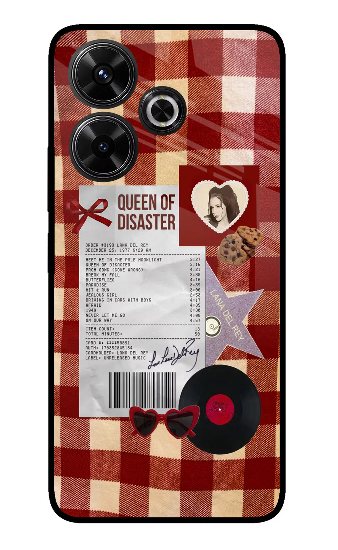 Queen of Disaster Redmi 13 5G  Back cover