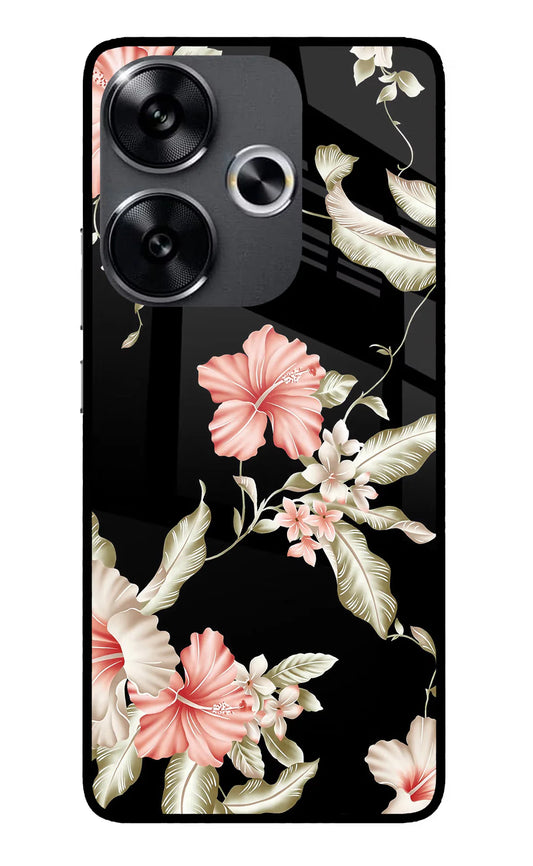 Flowers Poco F6 5G Back cover