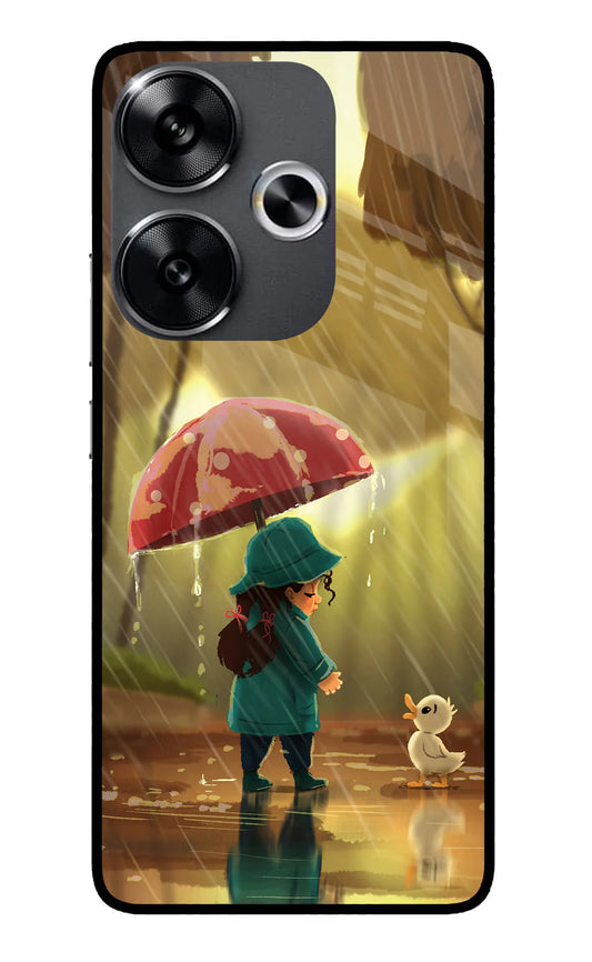 Rainy Day Poco F6 5G Back cover
