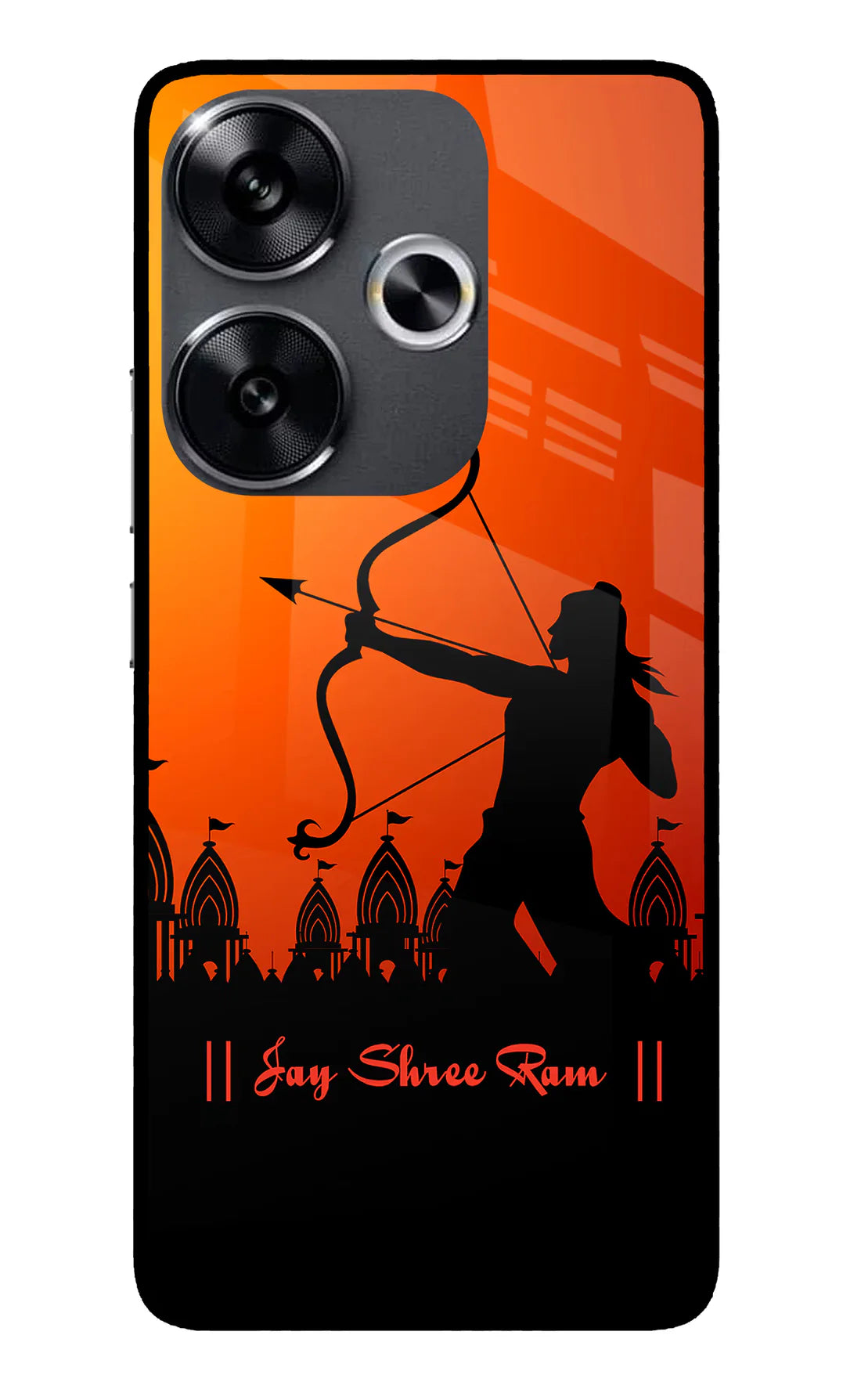 Lord Ram - 4 Poco F6 5G Back cover