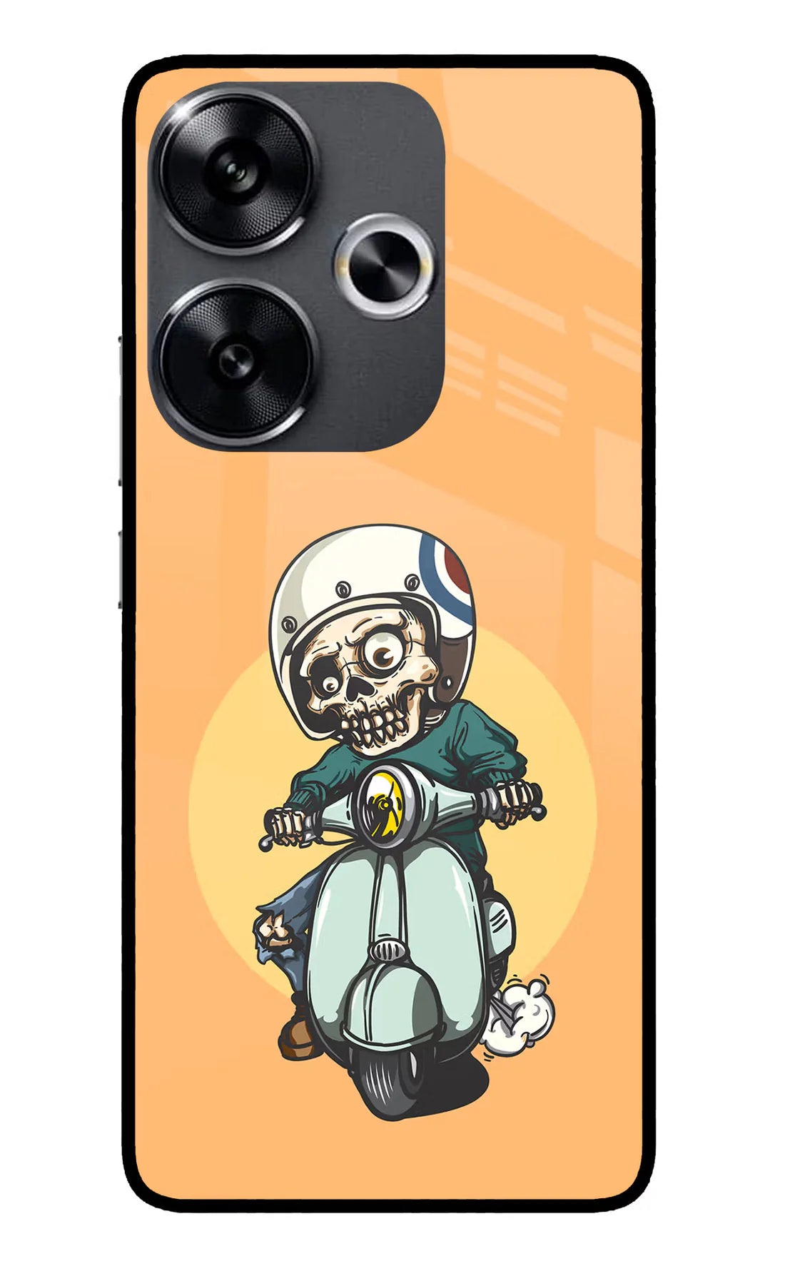 Undead Biker Poco F6 5G Back cover