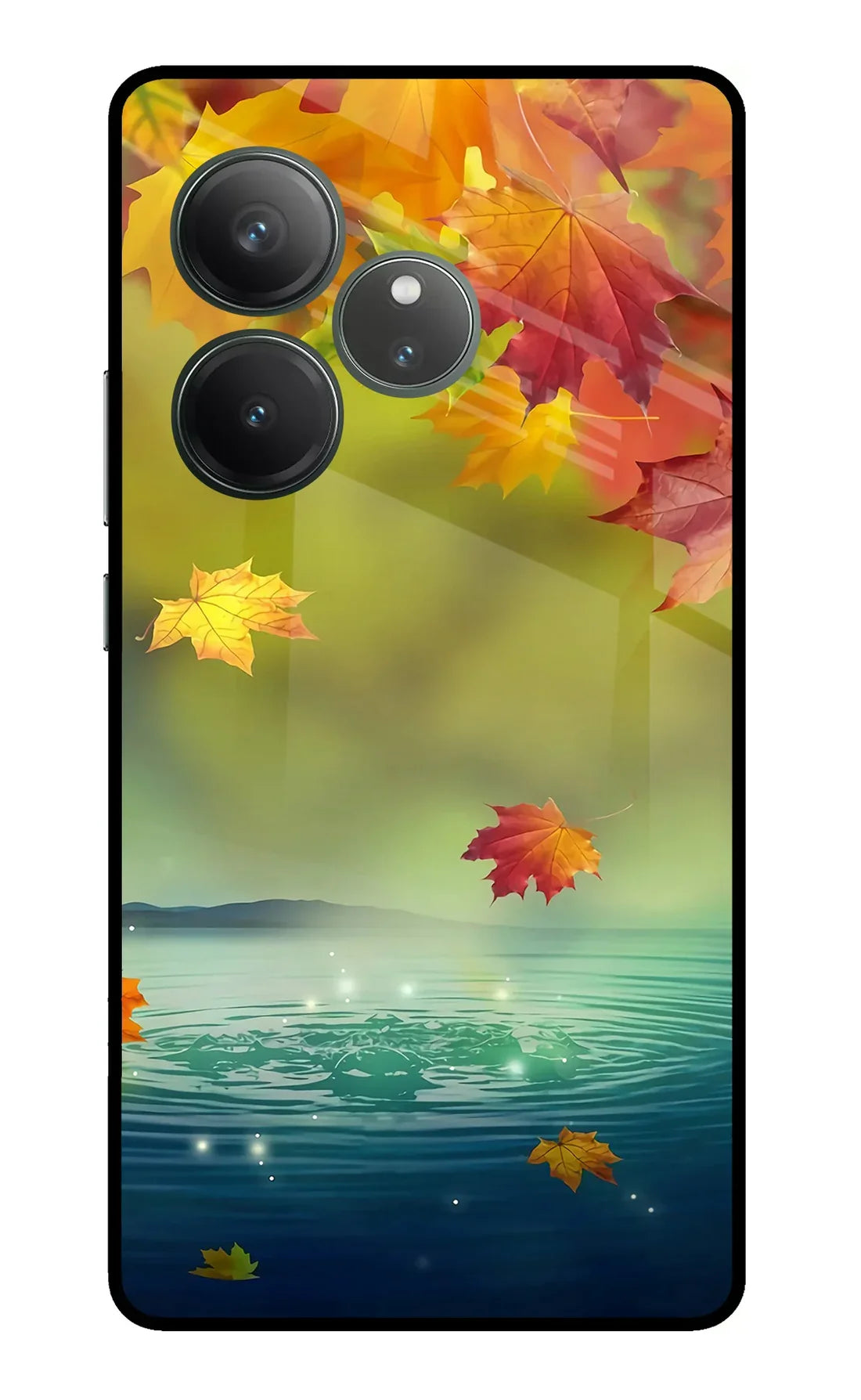 Flowers Realme GT 6 Back cover