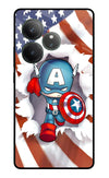 Captain America Realme GT 6 Glass Case