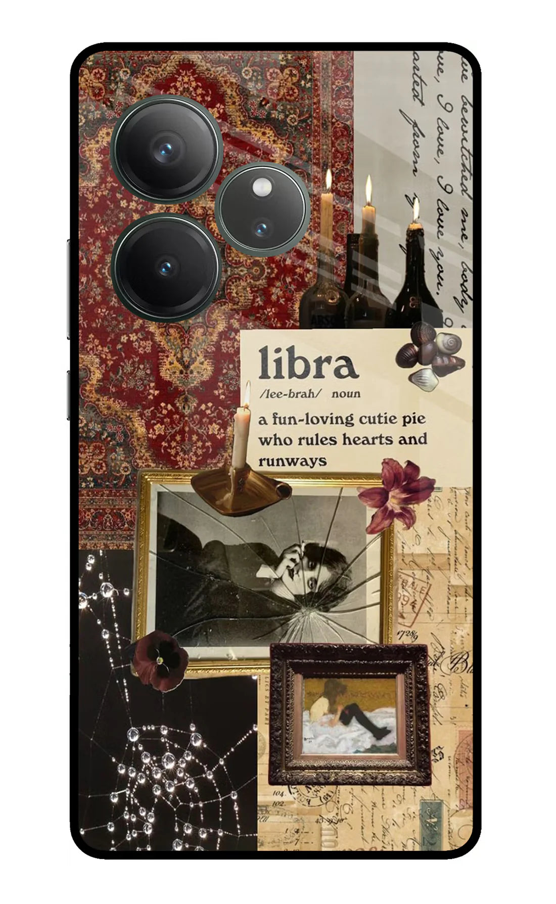 Libra Zodiac Realme GT 6 Back cover