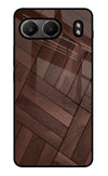 Wooden Texture Design OnePlus Nord 4 Glass Case