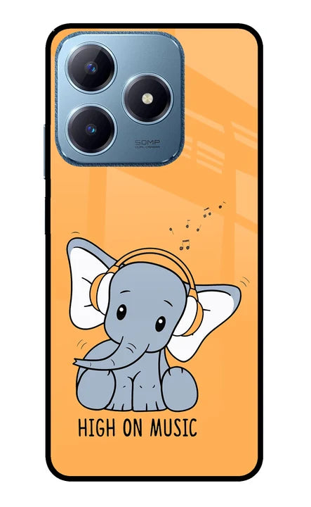 High On Music Realme C63 Back Cover