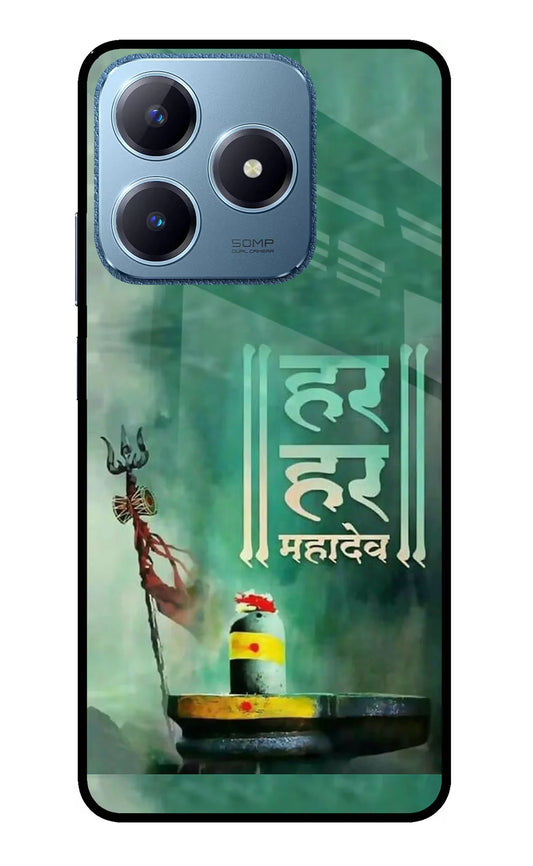 Har Har Mahadev Shivling Realme C63 Back cover