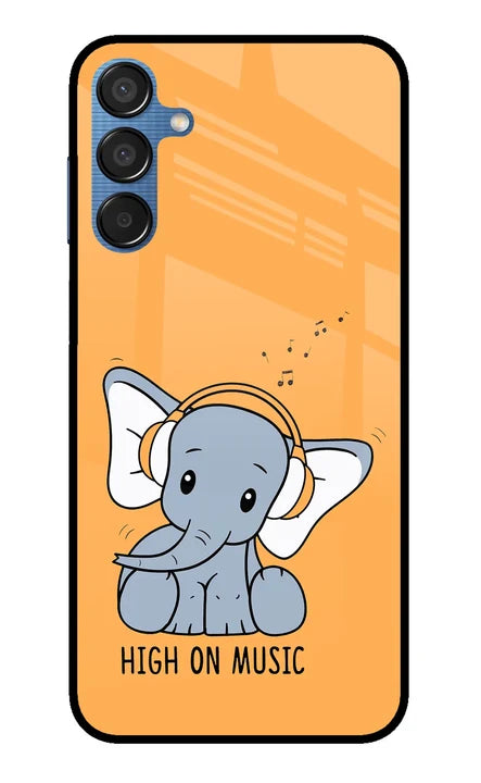 High On Music Samsung M15 5G Back Cover