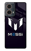 Messi Logo Motorola G85 Glass Case