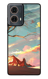 Scenery Motorola G85 Glass Case