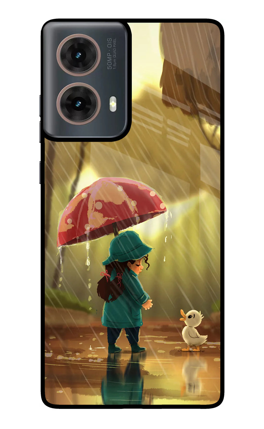 Rainy Day Motorola G85  Back cover