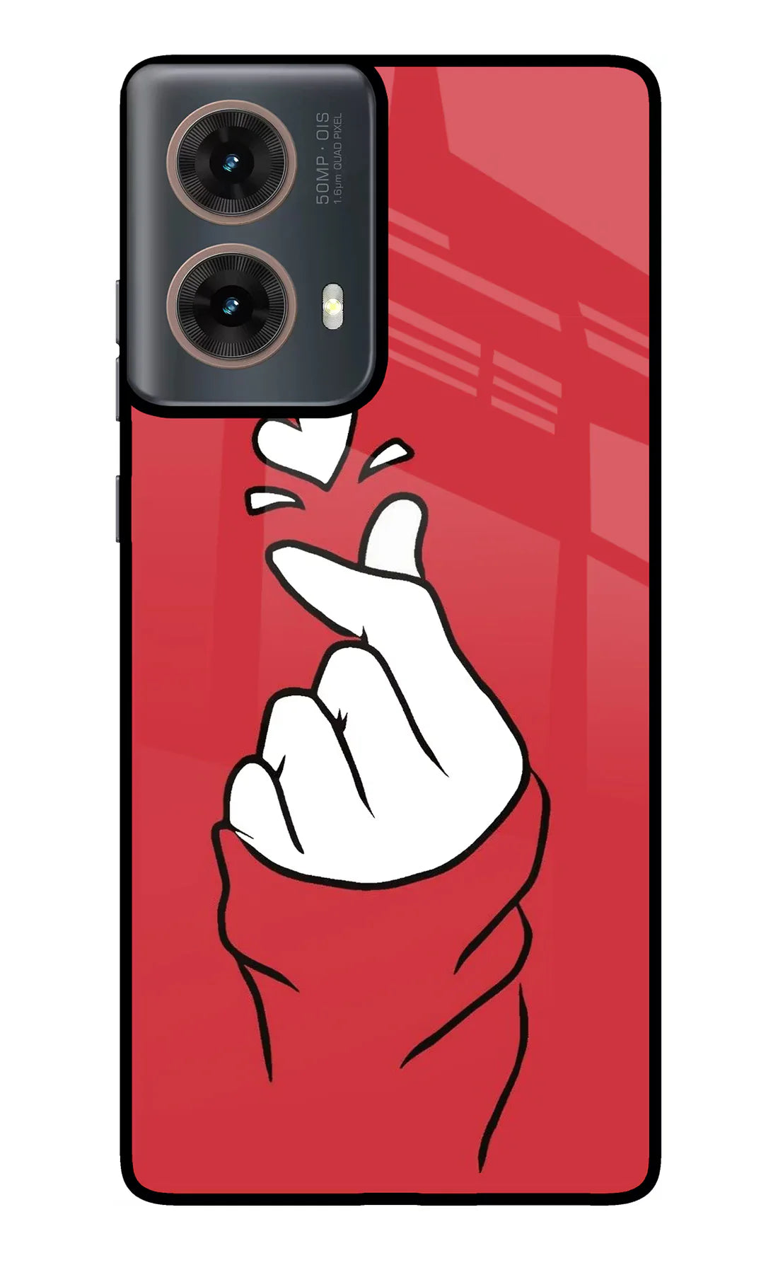 Korean Love Sign Motorola G85 Back cover