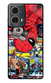 Spider Man Motorola G85 Glass Case