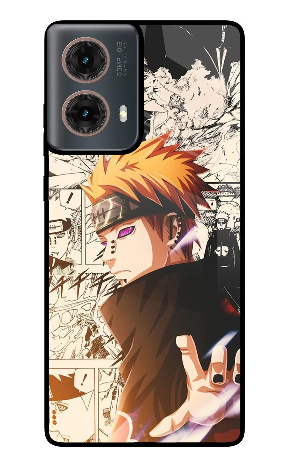 Pain Anime Motorola G85  Back cover