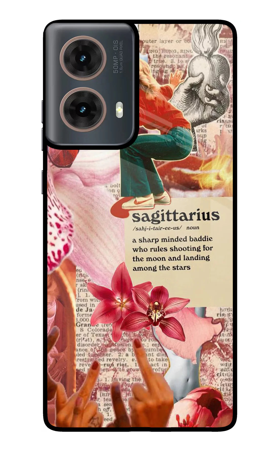Sagittarius Zodiac Motorola G85 Back cover
