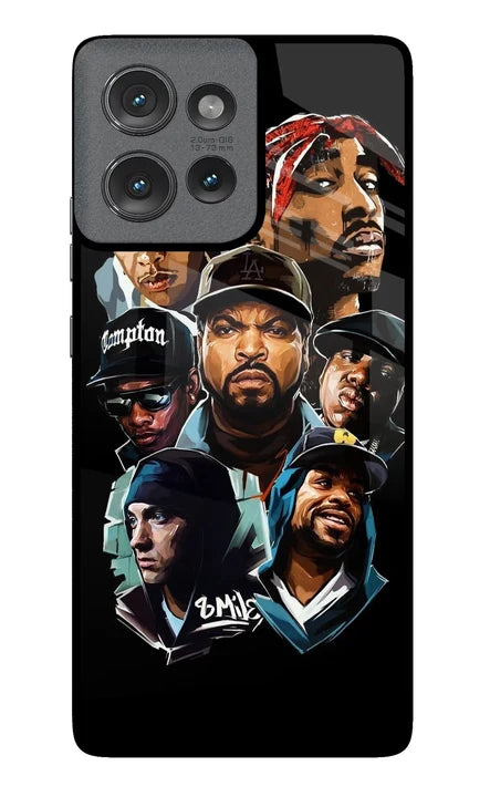 Rappers Moto Edge 50 Back Cover