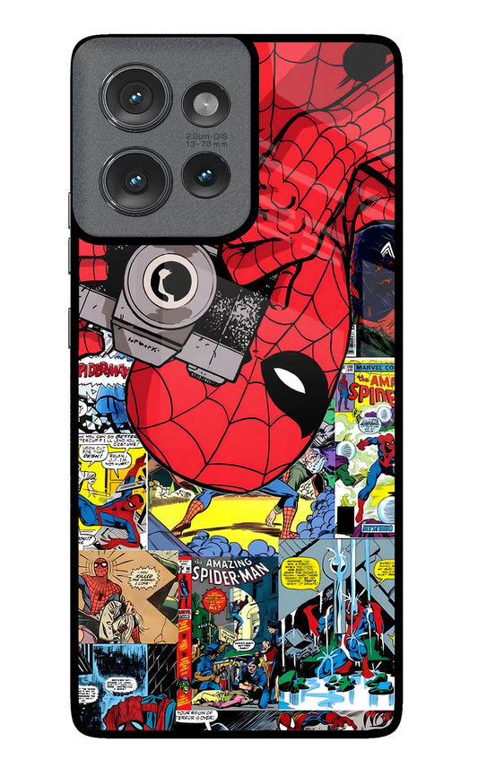 Spider Man Moto Edge 50  Back cover