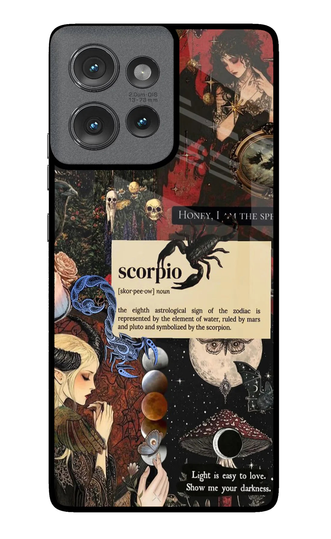 Scorpio Zodiac Moto Edge 50Back cover