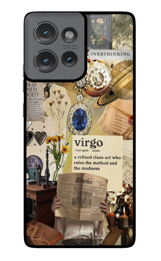 Virgo Zodiac Moto Edge 50Back cover