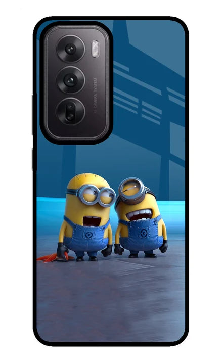 Minion Laughing Oppo Reno12 5G Back Cover