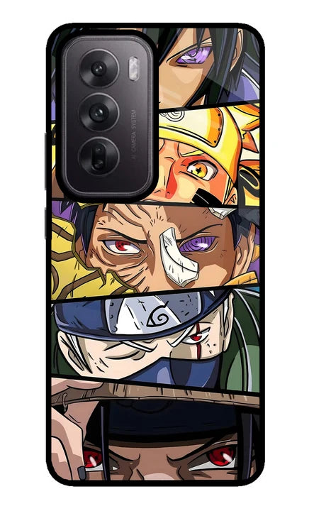 Naruto Character Oppo Reno12 5G Back Cover