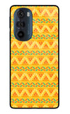 Tribal Pattern Moto Edge 30 Pro Glass Case