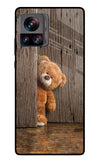 Teddy Wooden Moto Edge 30 Ultra Glass Case