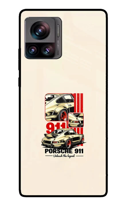 Classic Porsche 911 Moto Edge 30 Ultra Back Cover