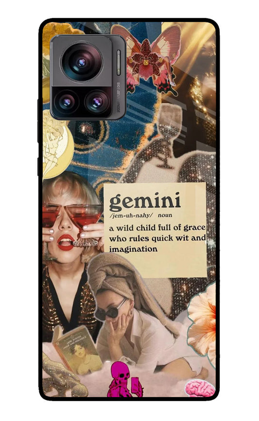 Gemini Zodiac Moto Edge 30 Ultra Back cover