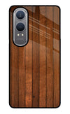 Wooden Artwork Bands OnePlus Nord CE4 Lite Glass Case