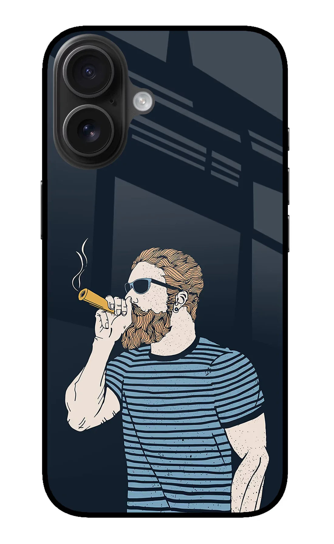 Smoking iPhone 16  Back cover