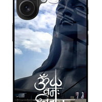 Om Namah Shivay iPhone 16 Glass Case