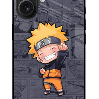 Chota Naruto iPhone 16 Glass Case