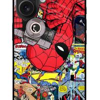 Spider Man iPhone 16 Glass Case