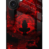 Itachi Uchiha iPhone 16 Glass Case