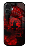 Itachi Uchiha iPhone 16 Glass Case