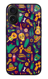 Mexican Artwork iPhone 16 Glass Case