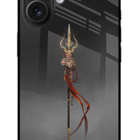 Shiv Trishul iPhone 16 Glass Case