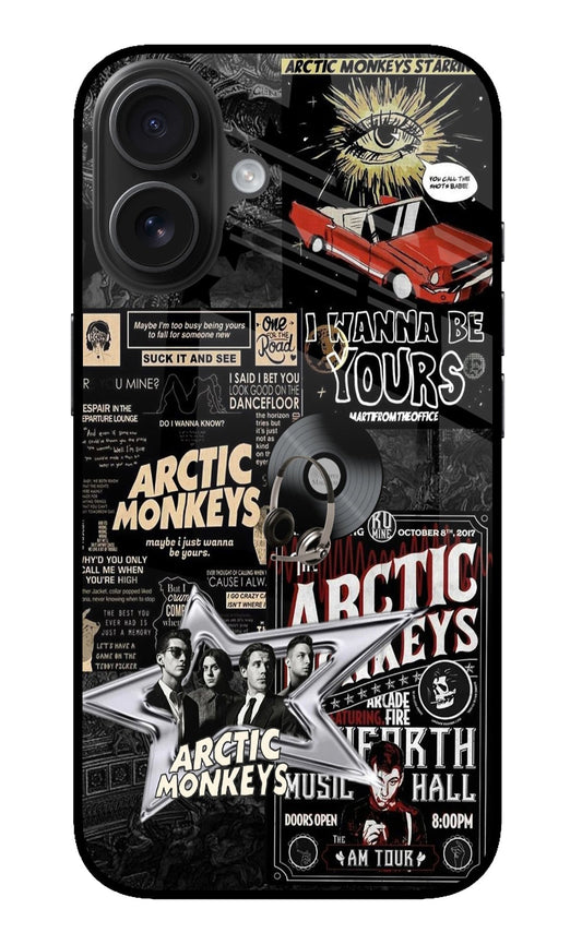 Arctic Monkeys iPhone 16 Glass Case