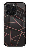 Geometric Pattern iPhone 16 Pro Glass Case