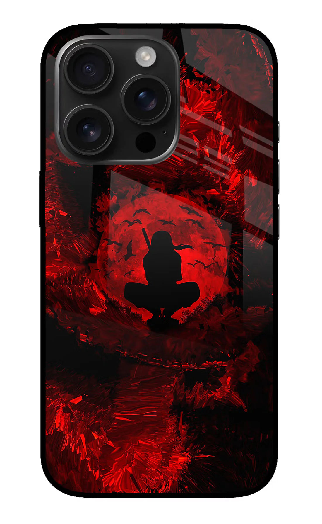 Itachi Uchiha iPhone 16 Pro Back cover