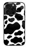 Cow Spots iPhone 16 Pro Glass Case