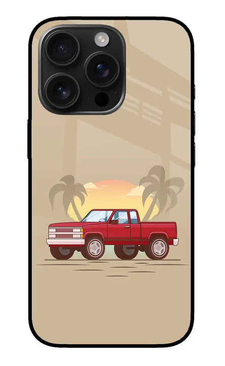 Desert Classic Drive iPhone 16 Pro Back Cover